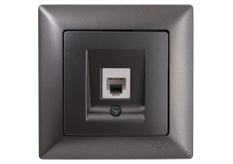 Контакт за телефон Visage тъмносив