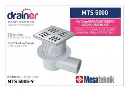 Сифон рогов MESA &Oslash; 70 100ммх100мм