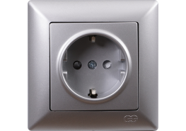 Контакт единичен Visage сив