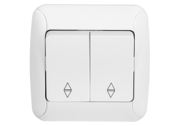 Ключ девиатор двоен схема 6 Fantasy бял