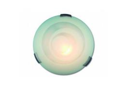 Плафон Италия зелена 40см