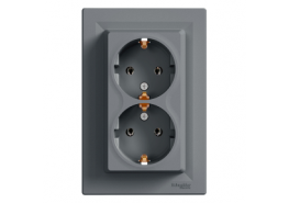 Двоен контакт Шуко, Asfora стомана