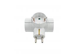 Разклонител троен за контакт