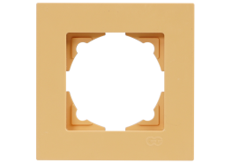 Рамка единична Eqona шампанско