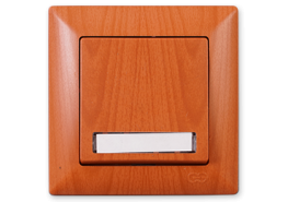 Ключ звънчев светещ Visage светъл махагон