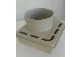 Сифон ъглов за тераса ф110 16x16