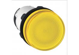 Сигнална лампа пластмасова  жълта леща за BA9s крушка, <= 250 V