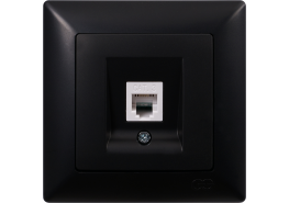 Контакт за телефон Visage черен