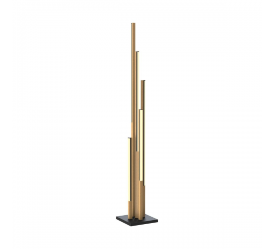 LED Лампион ELIOT ML4980-5-3BMT 21W 3000K черен/дърво main image