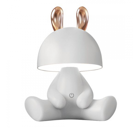 LED Настолна лампа BUNNY KDR-6301-WH 3W 4000K бял main image