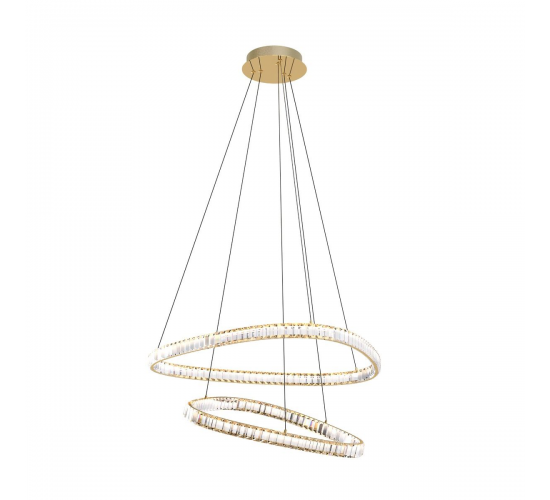 LED Пендел ATHESA MD3169-2-3GT 38W 3000K/4000K/6000K злато main image