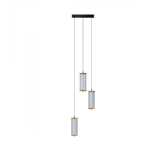 LED Пендел CALLY MD3147-3A-3GT 23W 3000K/4000K/6000K злато main image