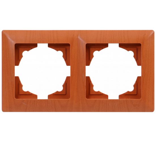 Рамка двойна Visage светъл махагон main image