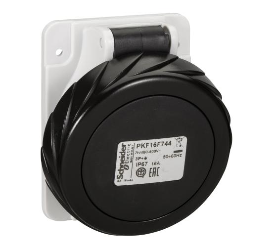 Индустриален контакт за табло 16A 3P+E 480-500V IP67 main image