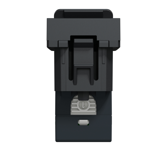 Компютърна розетка 1модулна  антрацит NU341454 main image