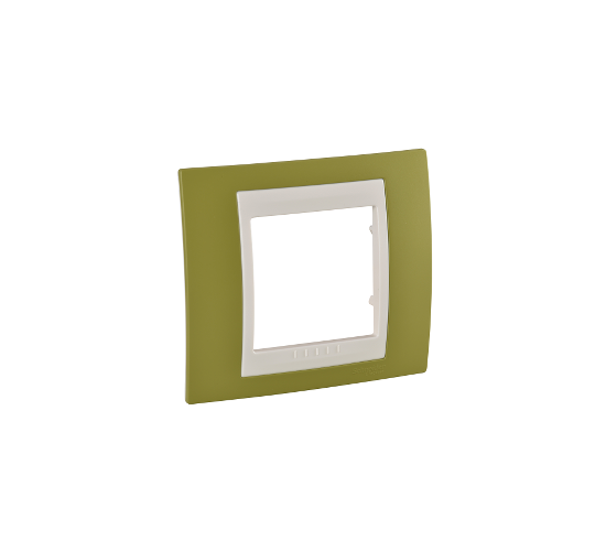Рамка единична Unica яркозелена/слонова кост ДО ИЗЧЕРПВАНЕ НА КОЛИЧЕСТВАТА main image
