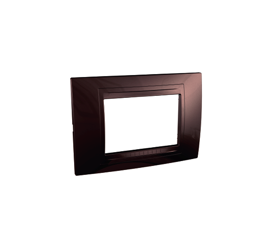 Рамка 3 модула Unica теракота main image