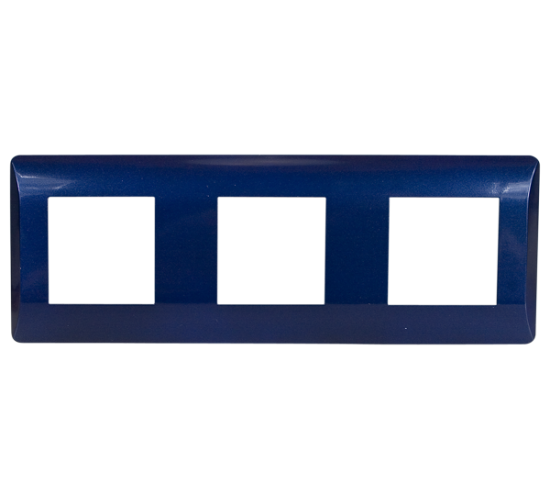 Тройна рамка ТЪМНО СИНЯ EL0632 SPLENDOR main image