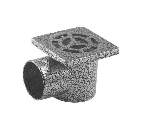 Сифон рогов &Oslash;50 квадрат шагрен 85ммх85мм main image