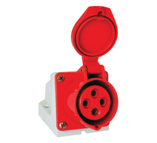 Неподвижен контакт HT-134 63A 3P+Е 400V IP44 main image