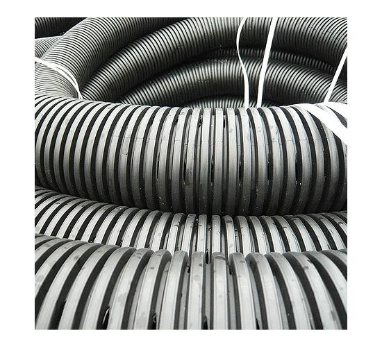 Гофрирана дренажна тръба на кангал DN90мм main image