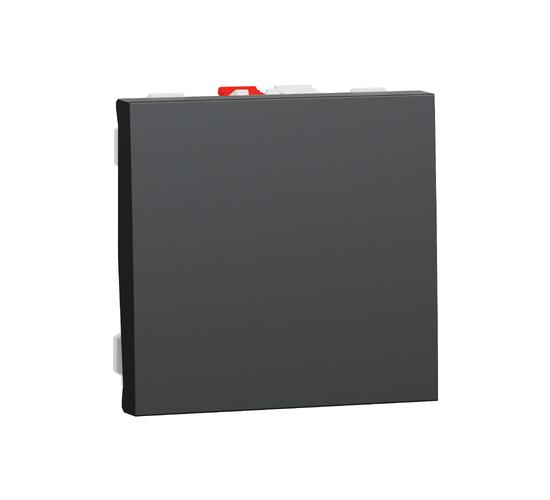 Девиаторен ключ 10 А 2 модулен антрацит NEW UNICA  NU320354 main image