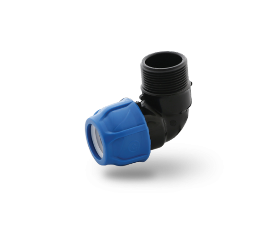 Полиетиленово коляно с външна резба ф20 х 1/2" main image