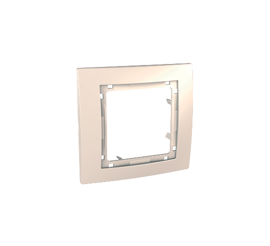 Рамка единична Unica Colors слонова кост main image