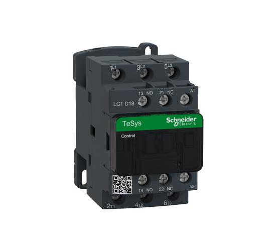 Контактор 3P 18A 220V 1НО+1НЗ AC 50/60 Hz main image