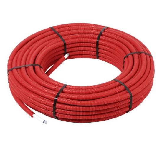 Многослойна тръба Pex-Al-Pex с изолация червена ф16х2 мм APE ITALY main image