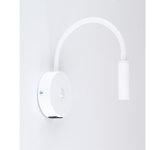 Аплик с USB порт LAGOS 10202 1xG9 бял main image