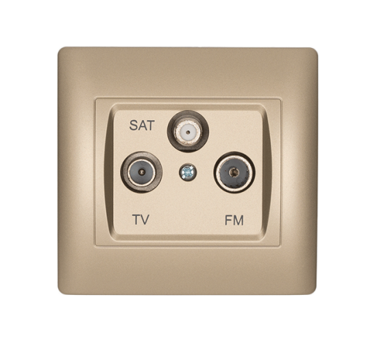 RHYME ТV+FM+SAT КОНТАКТ ШАМПАНСКО, МЕТАЛИК main image