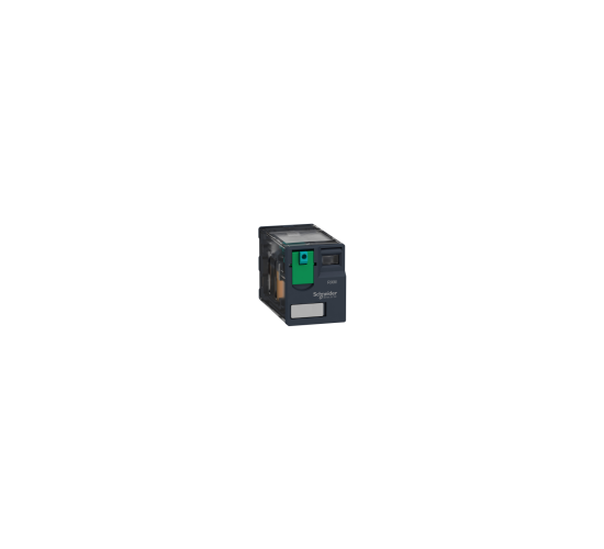 Миниатюрно реле с основа Harmony 6A 4 CO заключващ се тест бутон 110V DC RXN41G11FD  main image