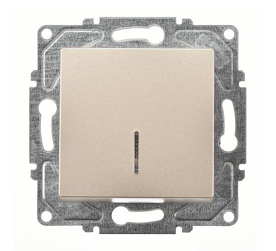 Ключ Егона сх1 светещ бежов механизъм main image