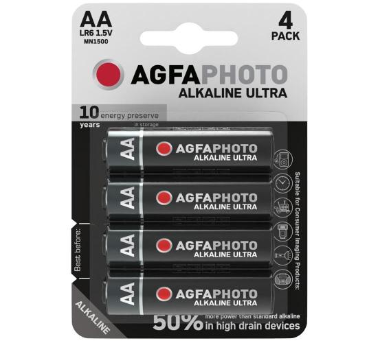 Батерии AGFA PHOTO Алкални ULTRA LR06 1.5V 4бр main image