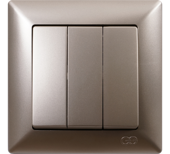 Ключ троен Visage бежов main image