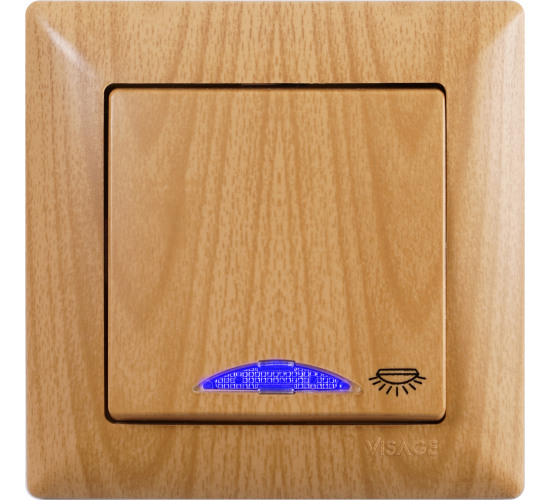 Ключ стълбищен светещ Visage круша main image