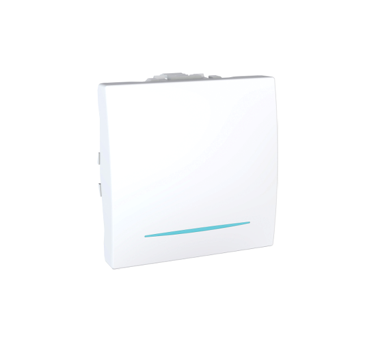 Ключ девиаторен схема 6 10А двумодулен механизъм Unica бял ДО ИЗЧЕРПВАНЕ НА КОЛИЧЕСТВАТА main image