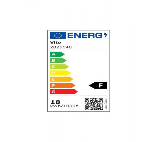 Плафон LED 18W 4000k IP65 сив main image