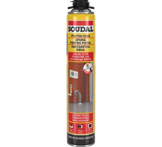 Пистолетна полиуретанова монтажна пяна 750ml Soudal main image