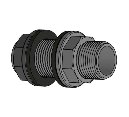 ПВЦ Адаптор за резервоар дълъг с външна резба ф50 main image