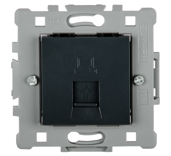 Компютърна розетка черна SPLENDOR main image