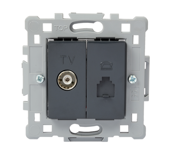 КОНТАКТ TV(ЖЕНСКИ)+RJ11 ЧЕРЕН EL1648 SPLENDOR main image