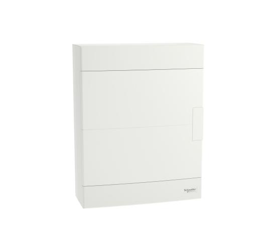 Модулно табло Easy9 EU открит монтаж 2х12 модула 2 клеми земя/нула бяла врата main image