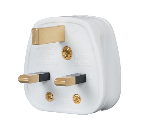 Щепсел 13А - бял английски стандарт main image