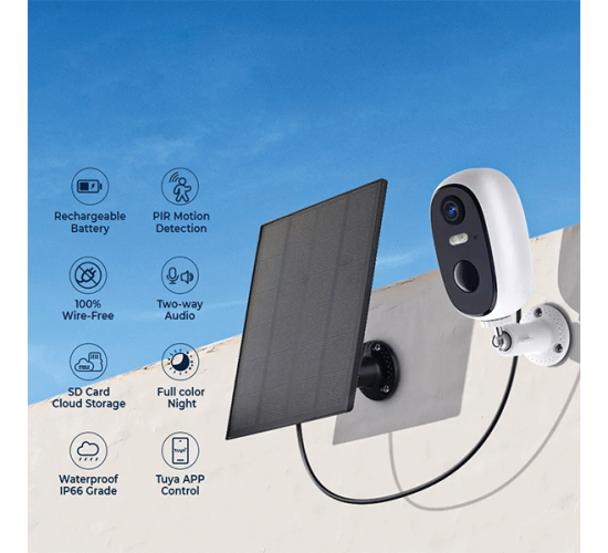 EL-Q047 TUYA SMART СОЛАРНА КАМЕРА 1080P IP66 main image