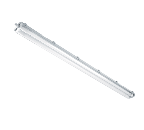 LED линейно осветително тяло 2х24W 6500k 1500mm комплект с пури main image