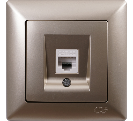 Контакт за компютър Visage бежов main image