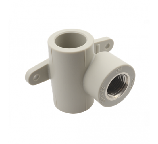 Полипропилен тройник стенен  ф25 - 1/2 с вътрешна резба main image