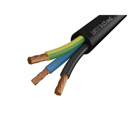 Кабел ШКПЛ 3х1.5 мм2/H05RR-F/ main image